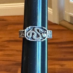 The lovers sterling silver ring